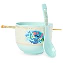 Silver Buffalo Lilo and Stitch Tropic Set, Ramen Bowl with Chopsticks, 20oz