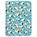 Silver Buffalo Peanuts Snoopy Multi Pose, Fleece Throw Blanket, 45x60in