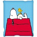 Silver Buffalo Peanuts Snoopy and Woodstock, Fleece Throw Blanket, 45x60in