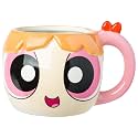 Silver Buffalo Powerpuff Girls Blossom Superhero, 3D Sculpted Mug, 20oz