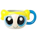 Silver Buffalo Powerpuff Girls Bubbles Superhero, 3D Sculpted Mug, 20oz