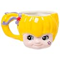Silver Buffalo Rainbow Brite Face, 3D Sculpted Mug, 19oz