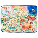 Silver Buffalo Rainbow Brite in Rainbowland, Fleece Throw Blanket, 45x60in