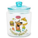 Silver Buffalo Scooby Doo Scooby Snacks, Glass Jar with Lid