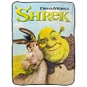 Silver Buffalo Shrek and Donkey Hugging, Fleece Throw Blanket, 45x60in