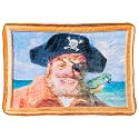 Silver Buffalo Spongebob Squarepants Captain, Fleece Throw Blanket, 45x60in