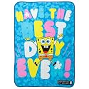 Silver Buffalo Spongebob Squarepants, Fleece Throw Blanket, 45x60in