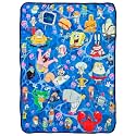 Silver Buffalo Spongebob Squarepants, Patrick, Throw Blanket, 45x60in