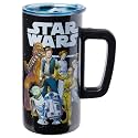 Silver Buffalo Star Wars Heroes, Stainless Steel Mug, 15oz
