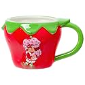 Silver Buffalo Strawberry Shortcake, Ceramic 3D Sculpted Mug, 15oz
