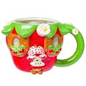 Silver Buffalo Strawberry Shortcake Vintage Cake, 3D Sculpted Mug, 20oz