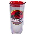 Silver Buffalo Universal Jurassic Park, Tumbler with Slide Close Lid, 20oz