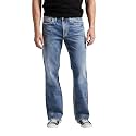 Silver Jeans Co. Men's Zac Relaxed Fit Straight Leg Jean - Legacy