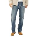 Silver Jeans Co. Men's Zac Relaxed Fit Straight Leg Jean - Legacy