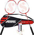 Silver's PRO-170 Badminton Combo- 2 Rackets with Feather Shuttle Pack of 3 Badminton Kit