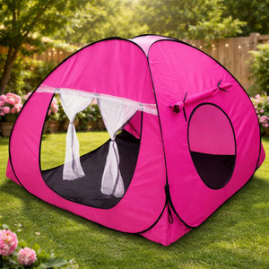 silver shine foldable delightful patterns popup kids play tent house for multi purpose
