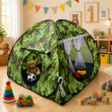 SILVER SHINE Jungle Play house Foldable kids Play Tent for Boys & Girls