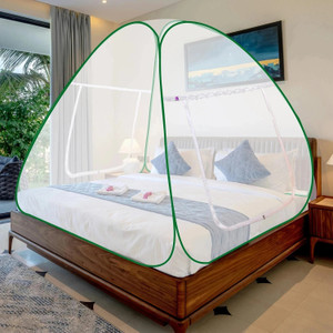 silver shine foldable mosquito net for double bed adult useportableinsect protection canopy polyester washable adults mosquito net