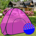 SILVER SHINE Foldable Double Bed Tent Mosquito Net Polyester Washable Adults Mosquito Net