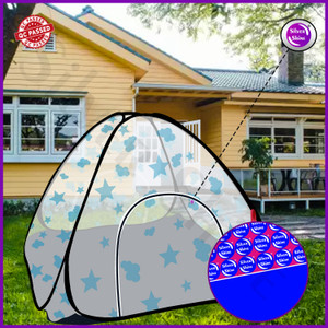 silver shine polyester foldable double bed mosquito net with base for adults polyester washable adults mosquito net blue and white tent