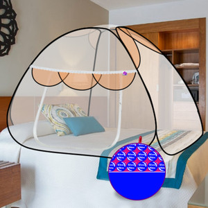 silver shine polyester adults washable foldable for single bed blue color mosquito net polyester washable adults mosquito net