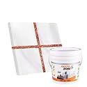 SILVER SPARKLE Epoxy Grout 1 kg All GLITTER SILVER Colors Available (Brand-Fastobond) (1 KG, TERA RED SILVER SPARKEL)