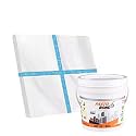 SILVER SPARKLE Epoxy Grout 1 kg All GLITTER SILVER Colors Available (Brand-Fastobond) (5 KG, BLUE SILVER SPARKLE)