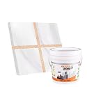 SILVER SPARKLE Epoxy Grout 1 kg All GLITTER SILVER Colors Available (Brand-Fastobond) (5 KG, BEIGE SILVER SPARKLE)