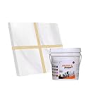 SILVER SPARKLE Epoxy Grout 1 kg All GLITTER SILVER Colors Available (Brand-Fastobond) (5 KG, IVEORY SILVER SPARKLE)