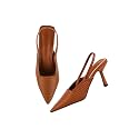 SilverArrow Chunky Heel Bellies Women39s Fashion Pointed