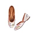 SilverArrow Ethnic Embroidery Jutti with Beautiful Design