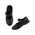 SilverArrow Girls Stridesmart School Uniform Dress Shoes with Buckle | Memory Foam Cushion &amp; Anti-Bacterial Technology | Lightweight &amp; Comfortable | Durable &amp; Anti-Skid