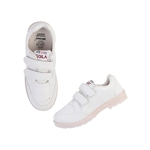 silverarrow girls scholarstep school uniform dress shoes with velcro  memory foam cushion amp anti-bacterial technology  lightweight amp comfortable  durable amp anti-skid