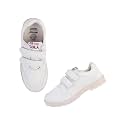 SilverArrow Girls Scholarstep School Uniform Dress Shoes with Velcro | Memory Foam Cushion &amp; Anti-Bacterial Technology | Lightweight &amp; Comfortable | Durable &amp; Anti-Skid