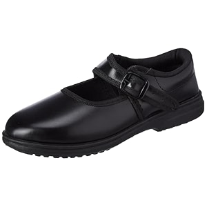 silverarrow girls stridesmart school uniform dress shoes with buckle  memory foam cushion amp anti-bacterial technology  lightweight amp comfortable  durable amp anti-skid