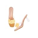 SilverArrow womens Aromo Flora Fashion SandalsStilettos Heel