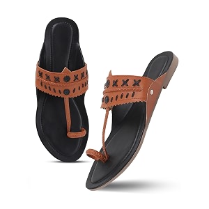 SilverArrow womens Folk Bella Fashion SandalsKholapuri Style