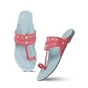 SilverArrow womens Folk Bella Fashion SandalsKholapuri Style