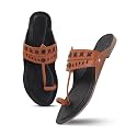 SilverArrow womens Folk Bella Fashion SandalsKholapuri Style