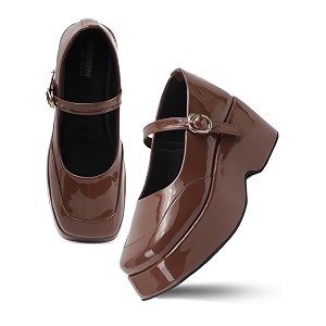 SilverArrow womens Trendz Fashion SandalsPlatform Mary Jane