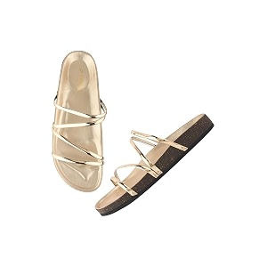 SilverArrow womens Zouka Flat Sandals Spark