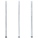 Silverfin Sc-Ti Lacrosse Shaft 30" | Lacrosse Stick for Men with End Cap | Lacrosse Shaft Attack: Lightweight, Durable, Easy Installation & Comfortable Grip | Youth Boys Lacrosse Stick for All Levels