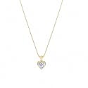SILVERTOWN 925 Silver Celestial Grace Heart Pendant
