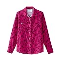 Silverts Women's Adaptive Magnetic Closure Top, Arthritis Easy Wear Shirt