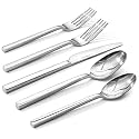 Silverware Set for 6, 30 Piece Flatware Set, Stainless Steel