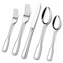 Silverware Set for 8, 40 Piece Utensils Stainless Steel Flatware Set