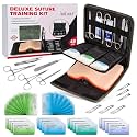 SimCoach Suture Practice Kit, 48-Piece Student Training Set, Education Only