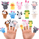 SIMESTICH Animal Finger Puppets 10 Pcs Set Finger Puppets
