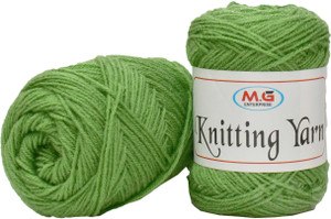 simi enterprise 100 acrylic wool apple green 100 gms - art-aih