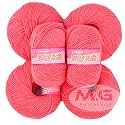 100% Acrylic Wool Gajri (6 pc) Baby Wool Wool Ball Hand Knitting Wool/Art Craft Soft Fingering Crochet Hook Yarn, Needle Knitting Yarn Threa W XB